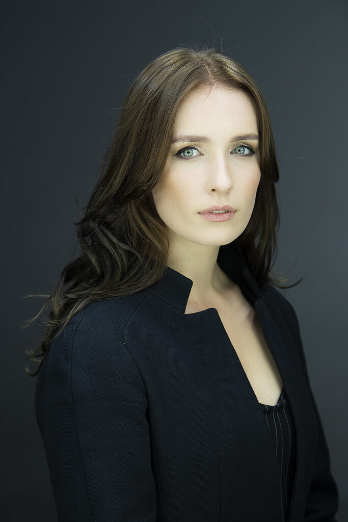 Soft glam makeup for a professional corporate headshot by Storm Pass Makeup based in Johannesburg, shot by Kevin Mark Pass Photography