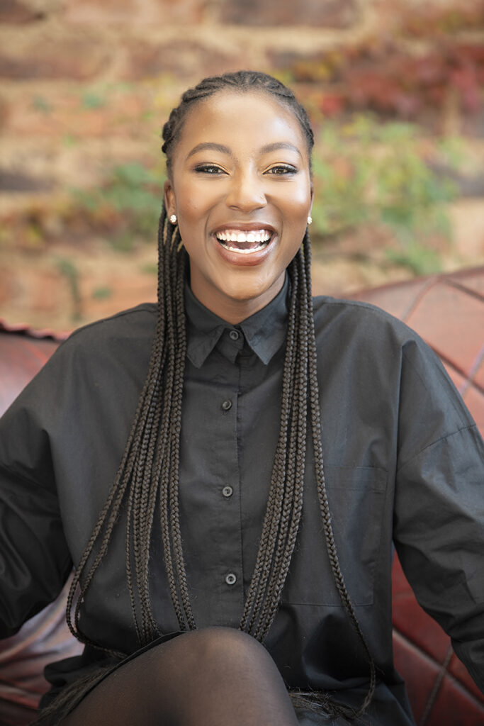 Soft natural glam by Storm Pass Makeup based in Johannesburg, for a professional corporate headshot, photo by Kevin Mark Pass photography